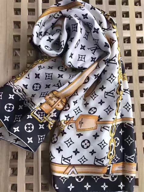 ebay louis vuitton scarves|Louis Vuitton silk scarf price.